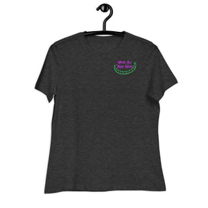 
                  
                    We're All Mad Here Women's Relaxed T-Shirt
                  
                